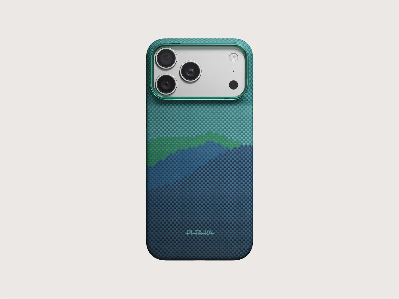 Pitaka Ultra Slim PitaTap MagSafe Case For iPhone 18 Pro / 17 Pro - Over the Horizon Summer Noon
