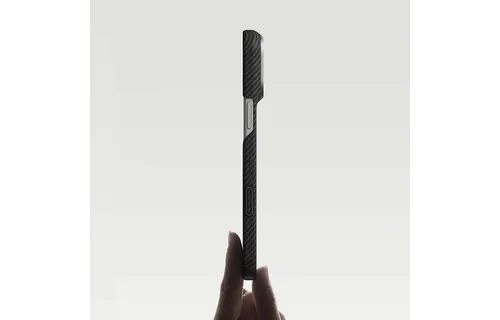 Pitaka Ultra Slim PitaTap MagSafe Case for iPhone 18 Pro Max / 17 Pro Max - Black/Grey