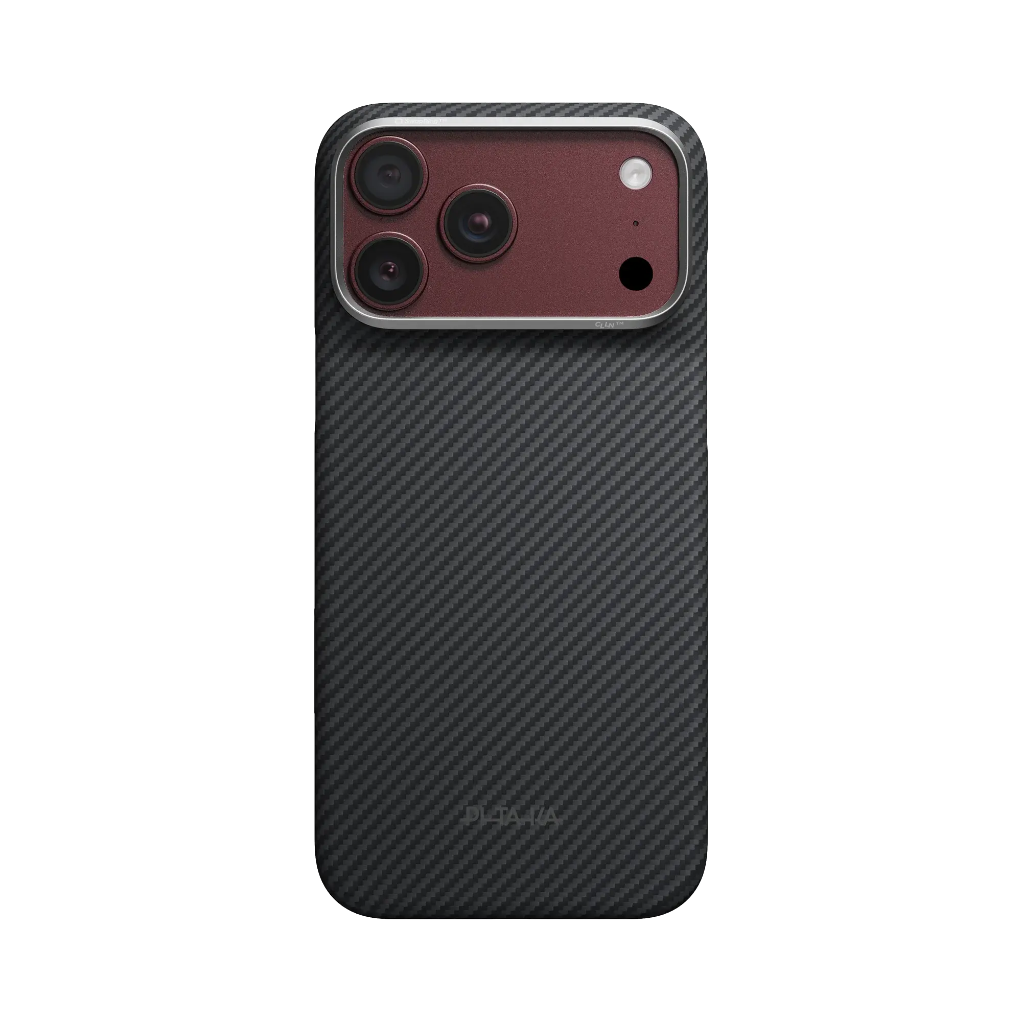 Pitaka Ultra Slim PitaTap MagSafe Case for iPhone 18 Pro Max / 17 Pro Max - Black/Grey