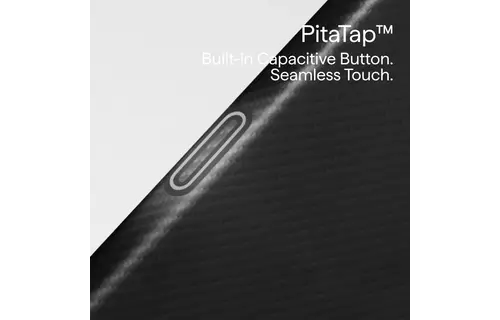 Pitaka Ultra Slim PitaTap MagSafe Case for iPhone 18 Pro / 17 Pro - Black/Grey