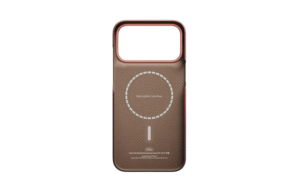 Pitaka Ultra Slim PitaTap MagSafe Case for iPhone 18 Pro Max / 17 Pro Max - Over the Horizon Atumn Dusk