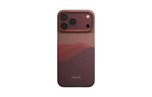 Pitaka Ultra Slim PitaTap MagSafe Case for iPhone 18 Pro Max / 17 Pro Max - Over the Horizon Atumn Dusk