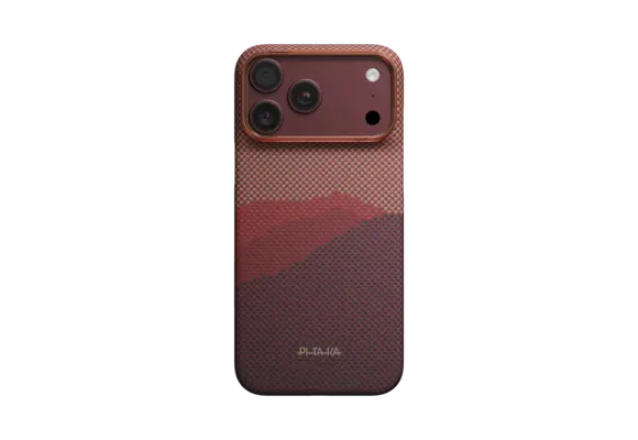 Pitaka Ultra Slim PitaTap MagSafe Case for iPhone 18 Pro Max / 17 Pro Max - Over the Horizon Atumn Dusk