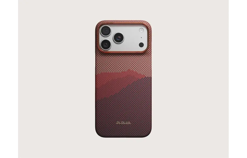 Pitaka Ultra Slim PitaTap MagSafe Case for iPhone 18 Pro Max / 17 Pro Max - Over the Horizon Atumn Dusk