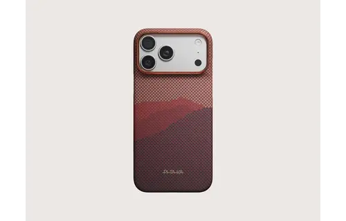 Pitaka Ultra Slim PitaTap MagSafe Case for iPhone 18 Pro Max / 17 Pro Max - Over the Horizon Atumn Dusk