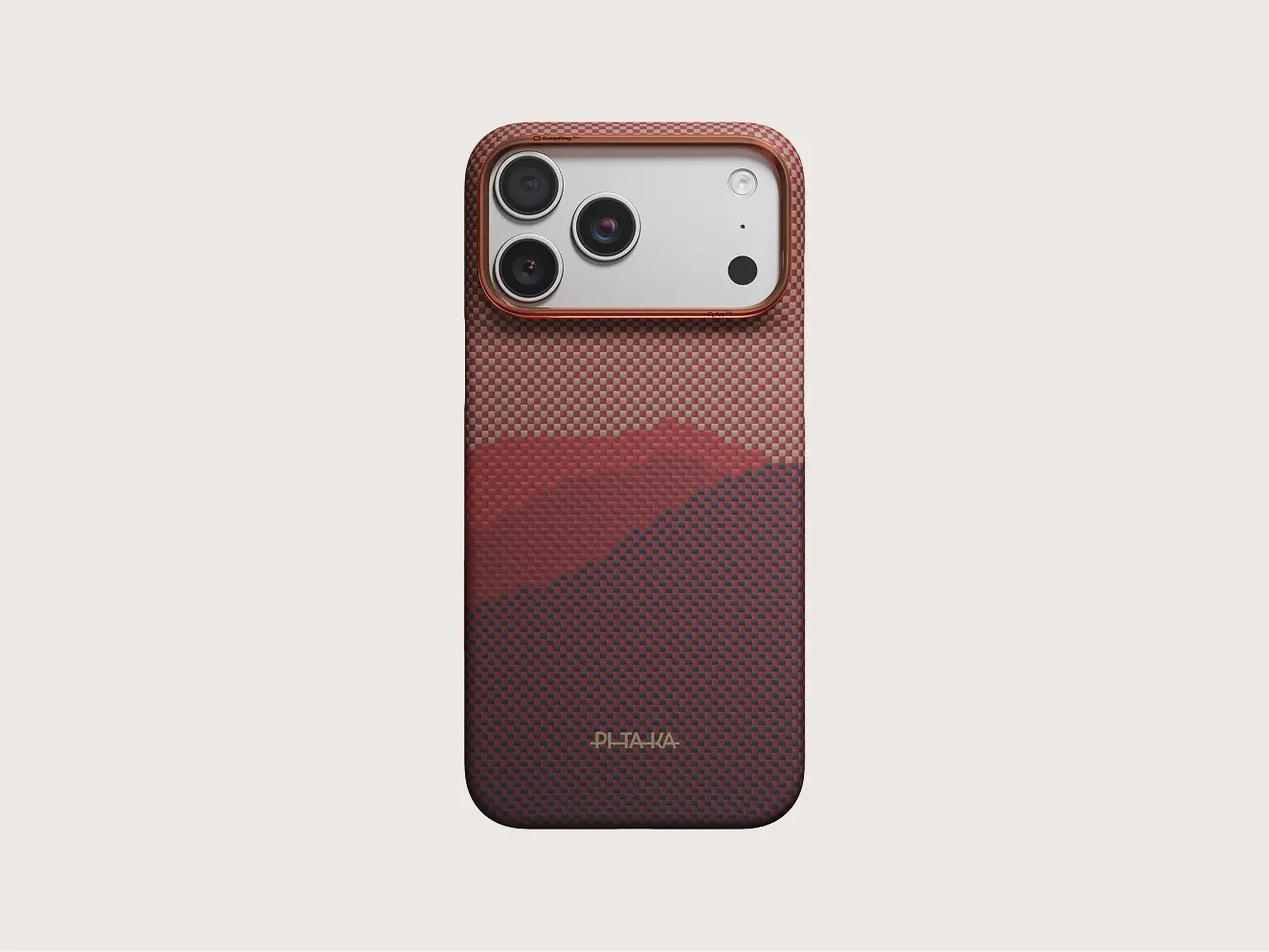 Pitaka Ultra Slim PitaTap MagSafe Case for iPhone 18 Pro Max / 17 Pro Max - Over the Horizon Atumn Dusk