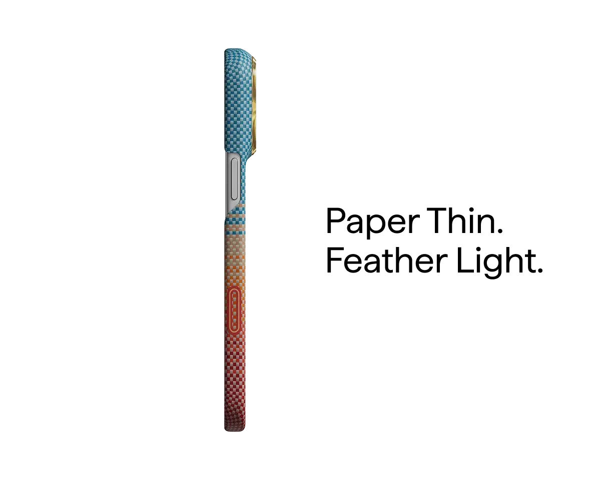 Pitaka Ultra Slim PitaTap MagSafe Case for iPhone 18 Pro Max / 17 Pro Max - Sunset California Dream