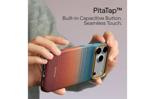 Pitaka Ultra Slim PitaTap MagSafe Case for iPhone 18 Pro Max / 17 Pro Max - Sunset California Dream