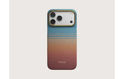 Pitaka Ultra Slim PitaTap MagSafe Case For iPhone 18 Pro / 17 Pro - Sunset California Dream