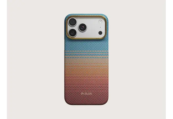 Pitaka Ultra Slim PitaTap MagSafe Case For iPhone 18 Pro / 17 Pro - Sunset California Dream