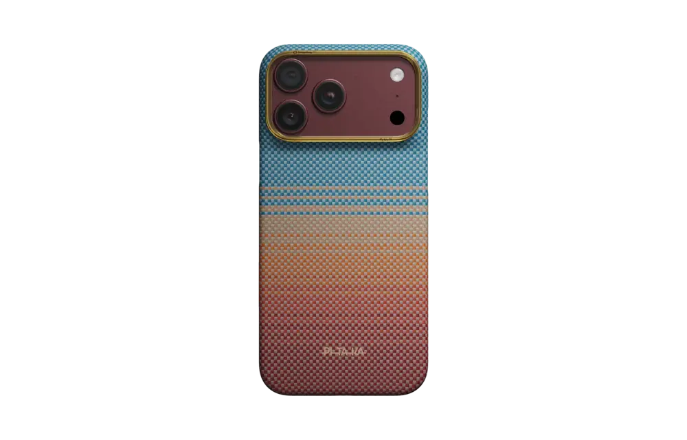 Pitaka Ultra Slim PitaTap MagSafe Case For iPhone 18 Pro / 17 Pro - Sunset California Dream