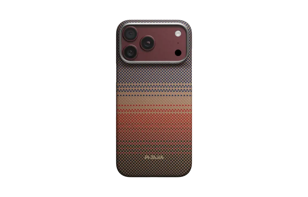 Pitaka Ultra Slim PitaTap MagSafe Case for iPhone 18 Pro Max / 17 Pro Max - Sunset