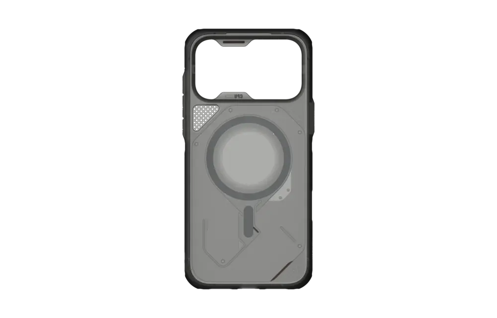 AULUMU A18 Rugged Outdoor MagSafe Case for iPhone 18 Pro / 17 Pro - Translucent Black