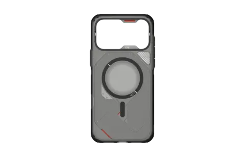 AULUMU A18 Rugged Outdoor MagSafe Case for iPhone 18 Pro / 17 Pro - Translucent Black
