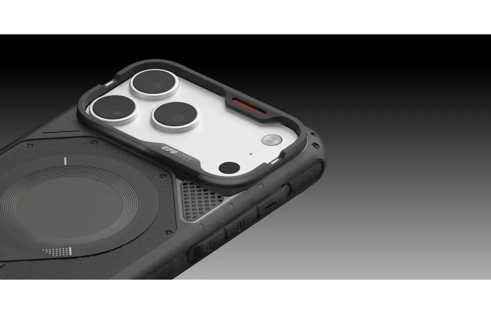 AULUMU A18 Rugged Outdoor MagSafe Case for iPhone 18 Pro / 17 Pro - Translucent Black