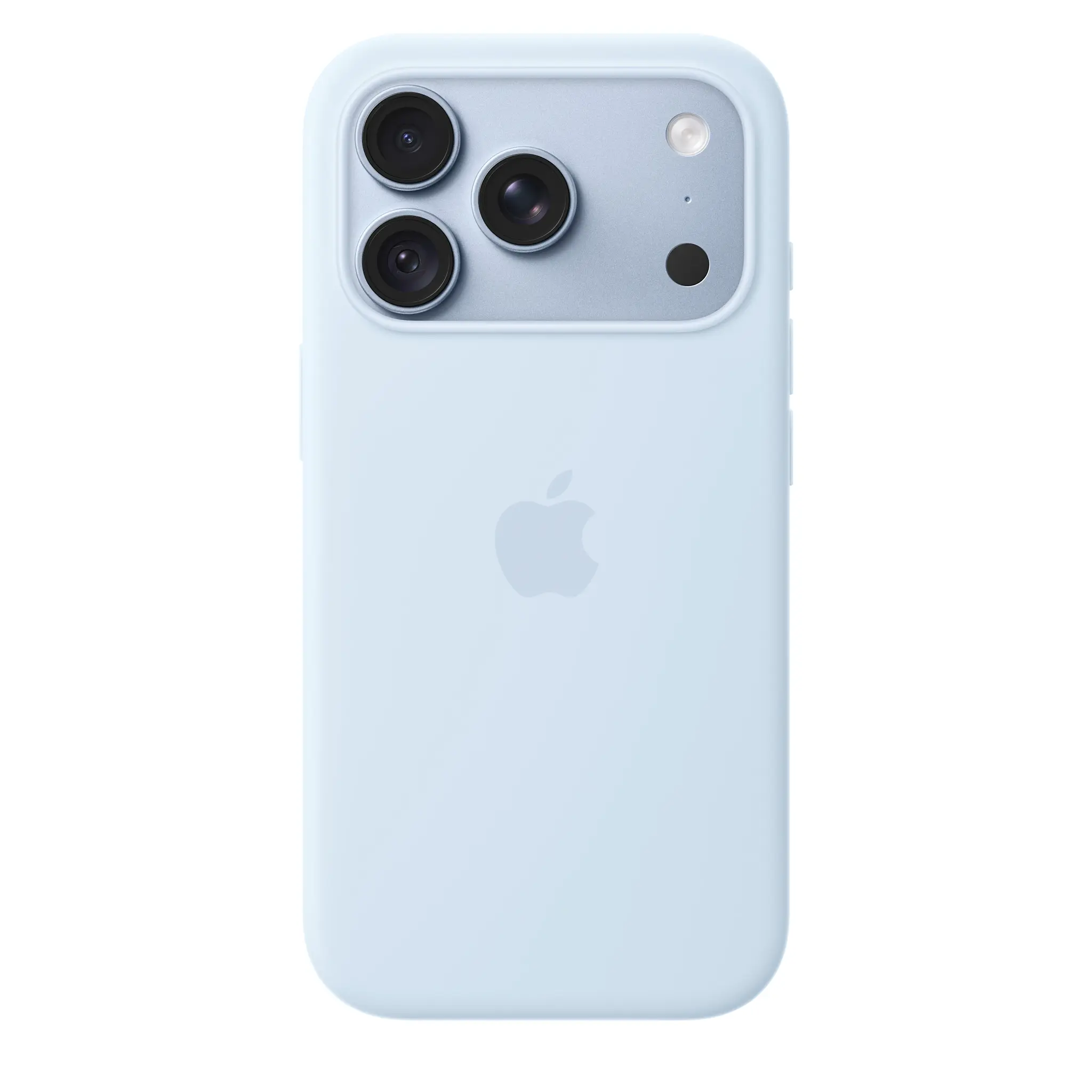 Apple iPhone 18 Pro Silicone Case with MagSafe – Crisp Blue