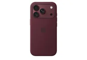 Apple iPhone 18 Pro Silicone Case with MagSafe – Burgundy
