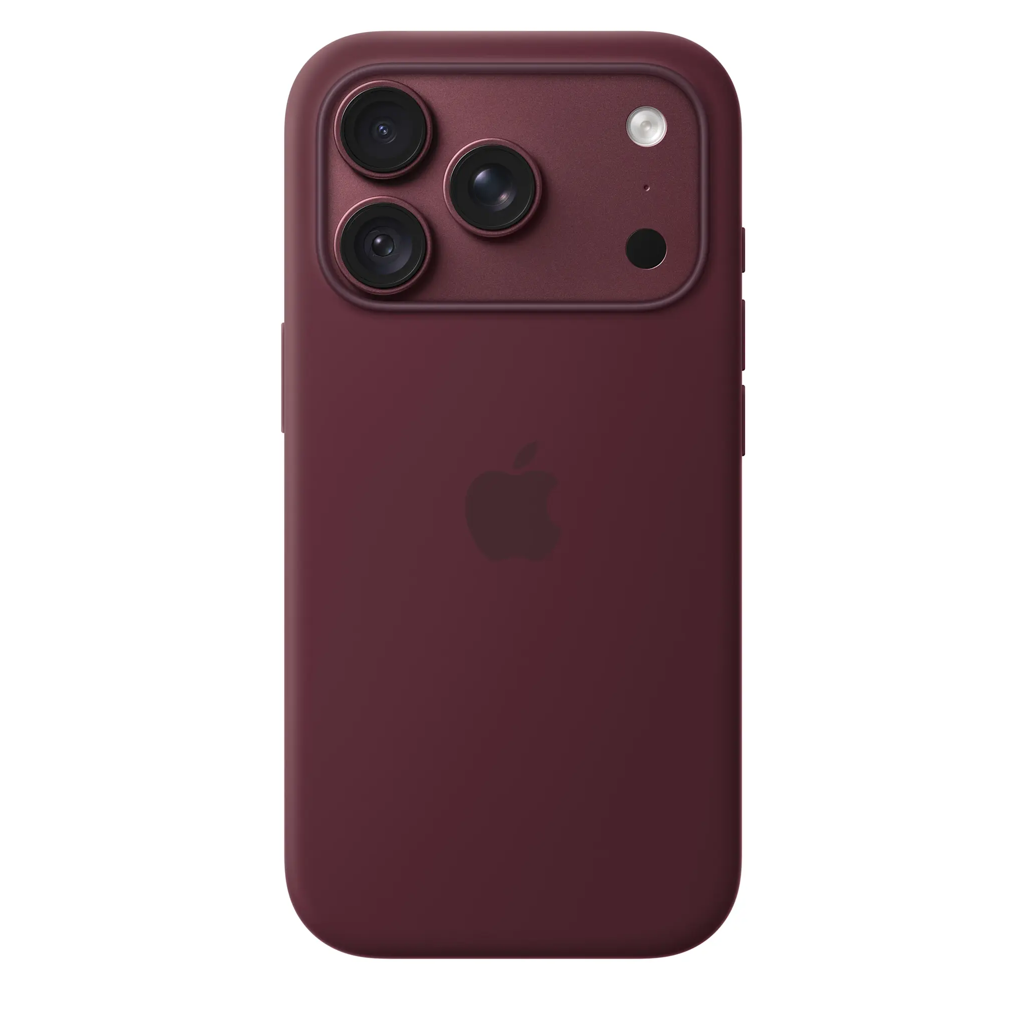Apple iPhone 18 Pro Silicone Case with MagSafe – Burgundy