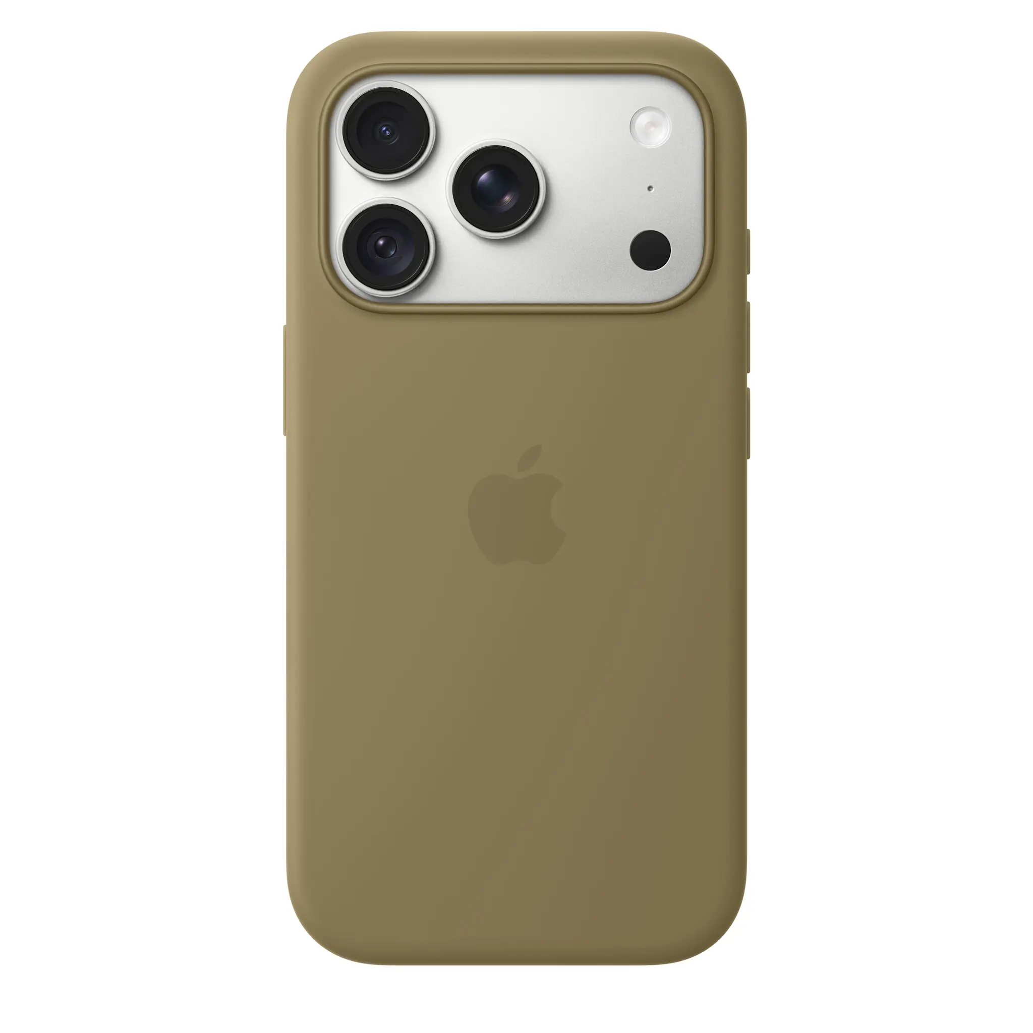 Apple iPhone 18 Pro Silicone Case with MagSafe – Olive