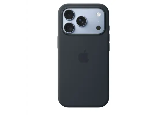 Apple iPhone 18 Pro Silicone Case with MagSafe – Navy Blue