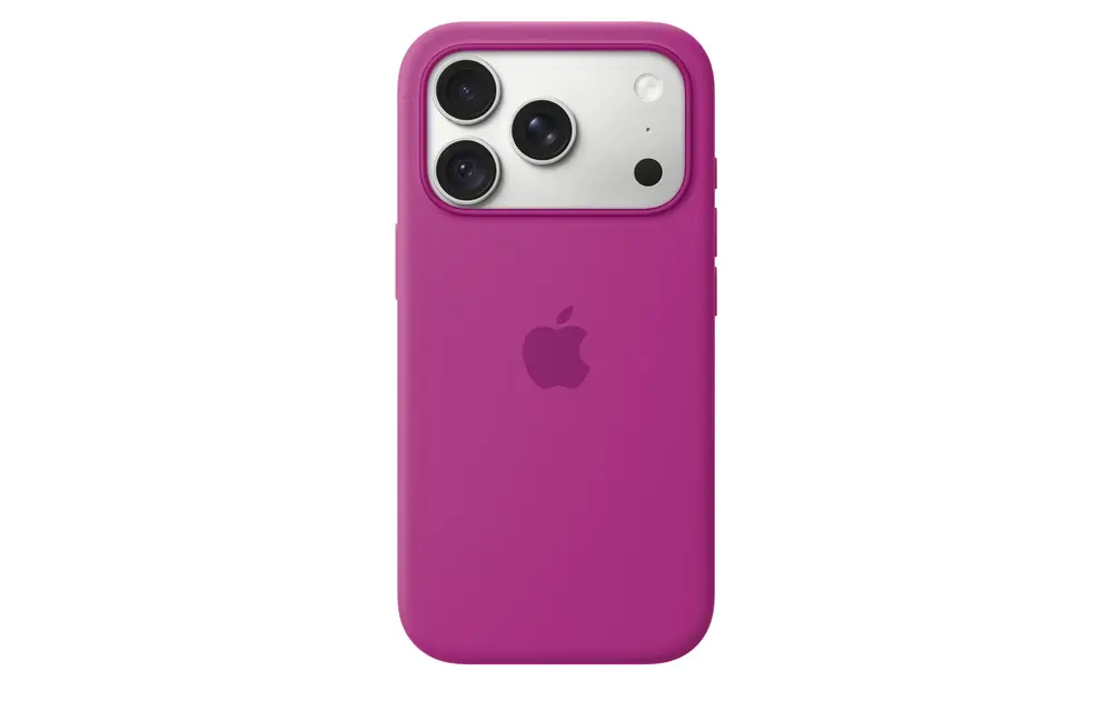 Apple iPhone 18 Pro Silicone Case with MagSafe – Magenta