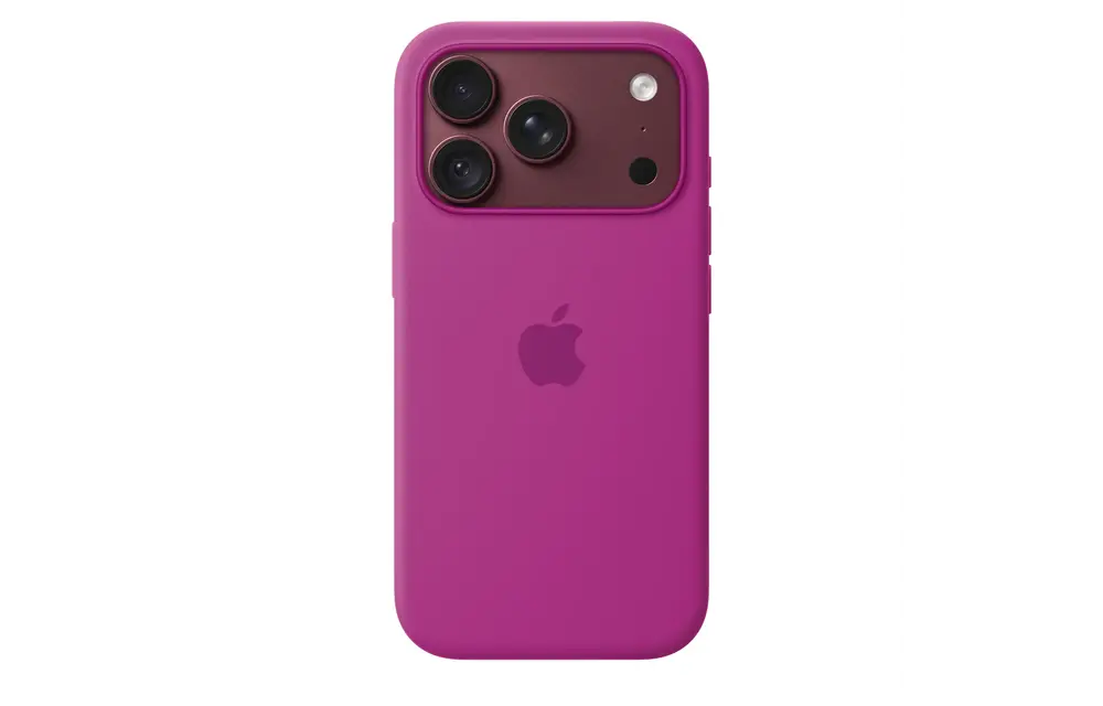 Apple iPhone 18 Pro Silicone Case with MagSafe – Magenta