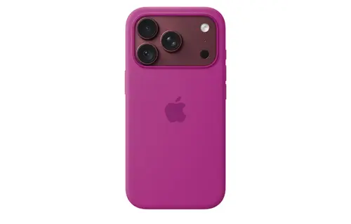 Apple iPhone 18 Pro Silicone Case with MagSafe – Magenta