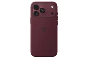 Apple iPhone 18 Pro Max Silicone Case with MagSafe – Burgundy