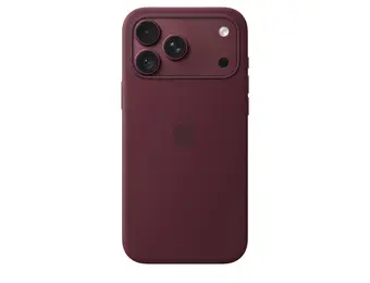 Apple iPhone 18 Pro Max Silicone Case with MagSafe – Burgundy