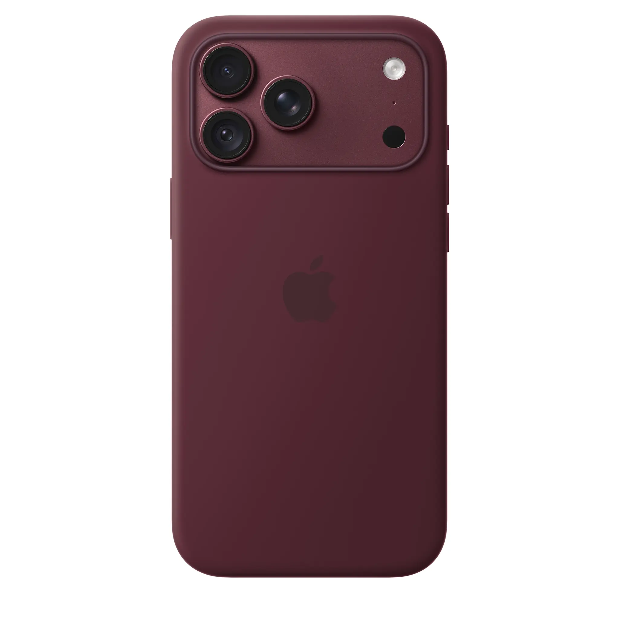 Apple iPhone 18 Pro Max Silicone Case with MagSafe – Burgundy