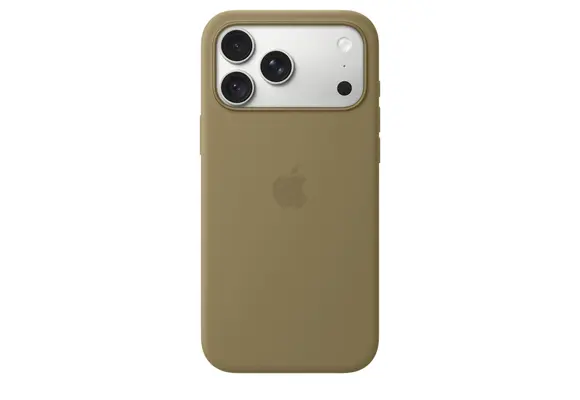 Apple iPhone 18 Pro Max Silicone Case with MagSafe – Olive