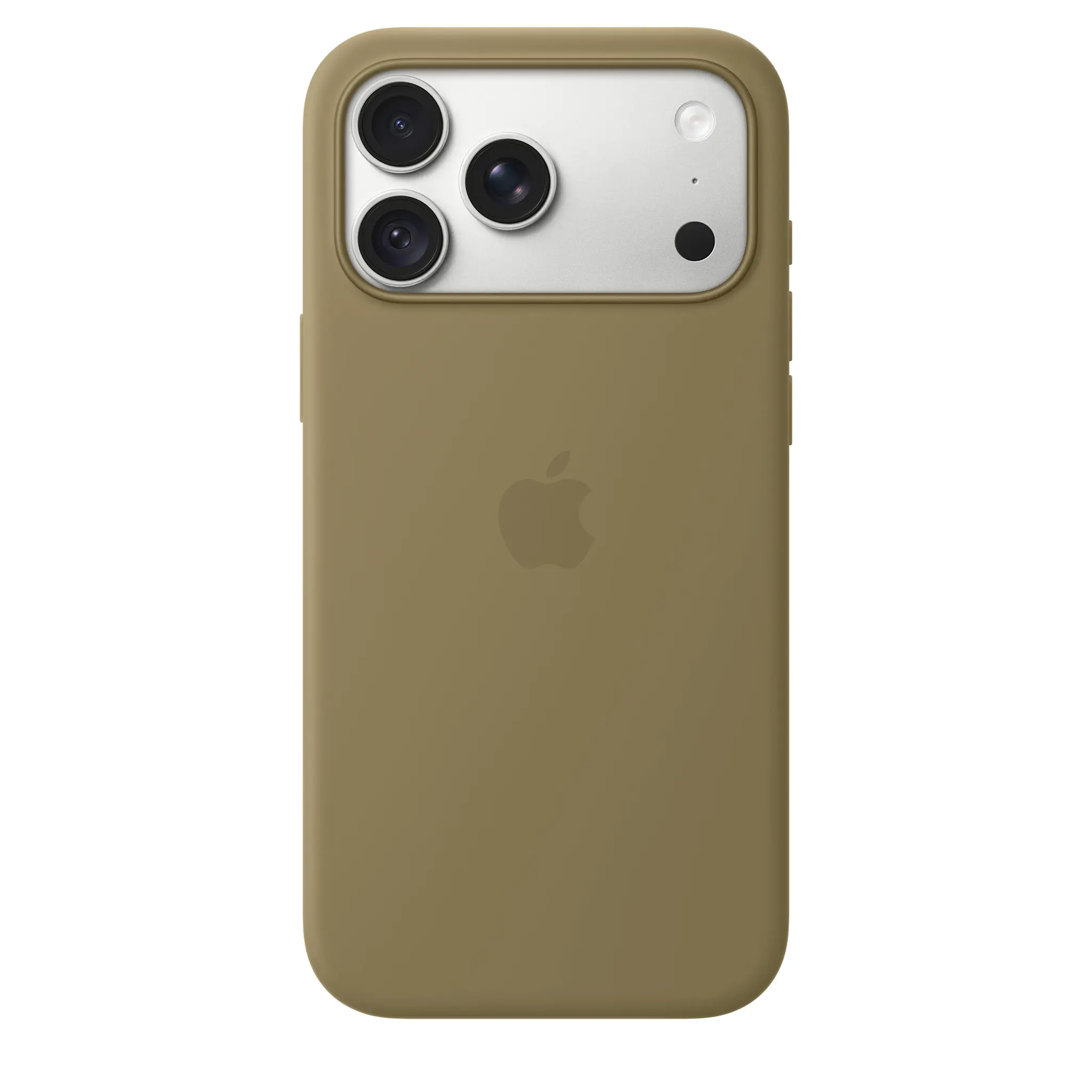 Apple iPhone 18 Pro Max Silicone Case with MagSafe – Olive
