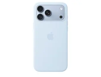 Apple iPhone 18 Pro Max Silicone Case with MagSafe – Crisp Blue