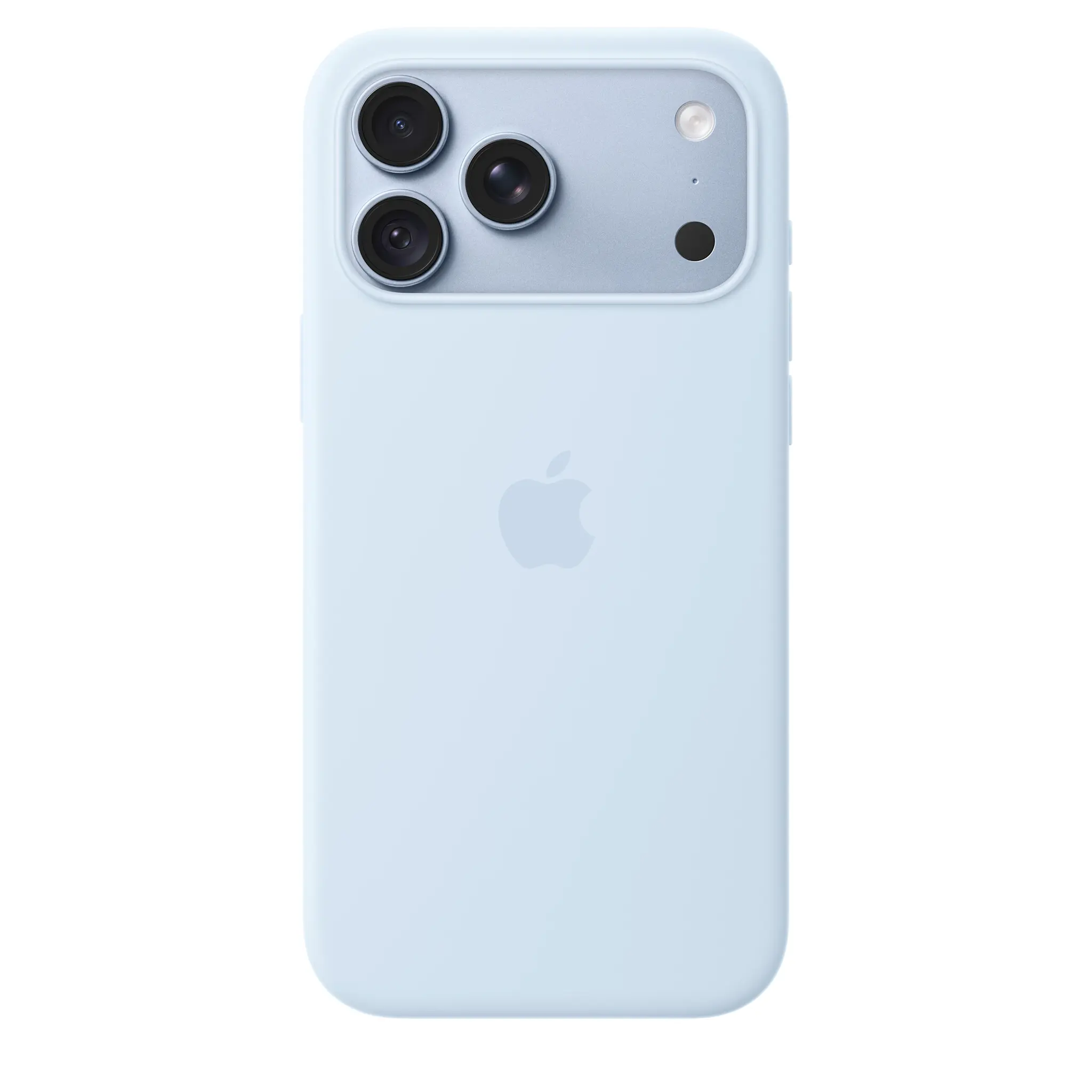 Apple iPhone 18 Pro Max Silicone Case with MagSafe – Crisp Blue