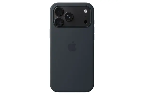 Apple iPhone 18 Pro Max Silicone Case with MagSafe –Navy Blue