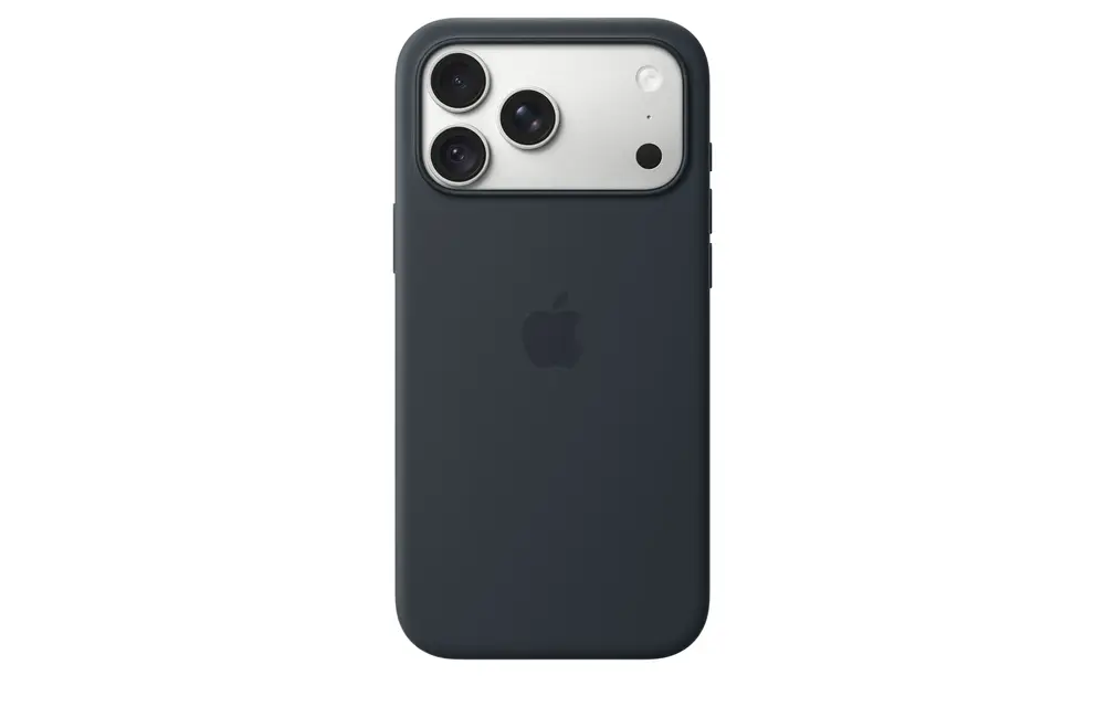 Apple iPhone 18 Pro Max Silicone Case with MagSafe –Navy Blue
