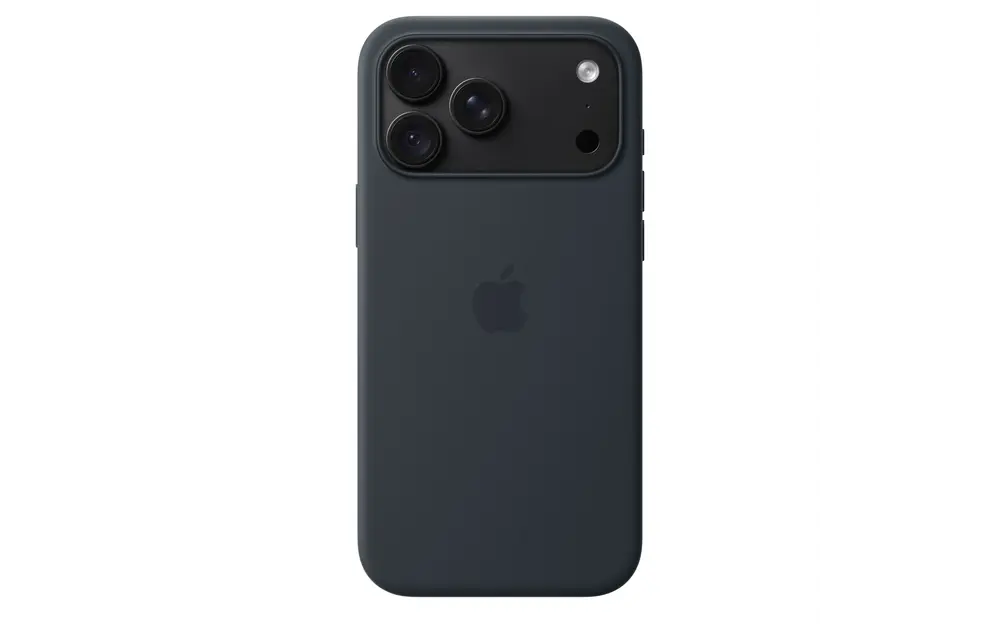 Apple iPhone 18 Pro Max Silicone Case with MagSafe –Navy Blue