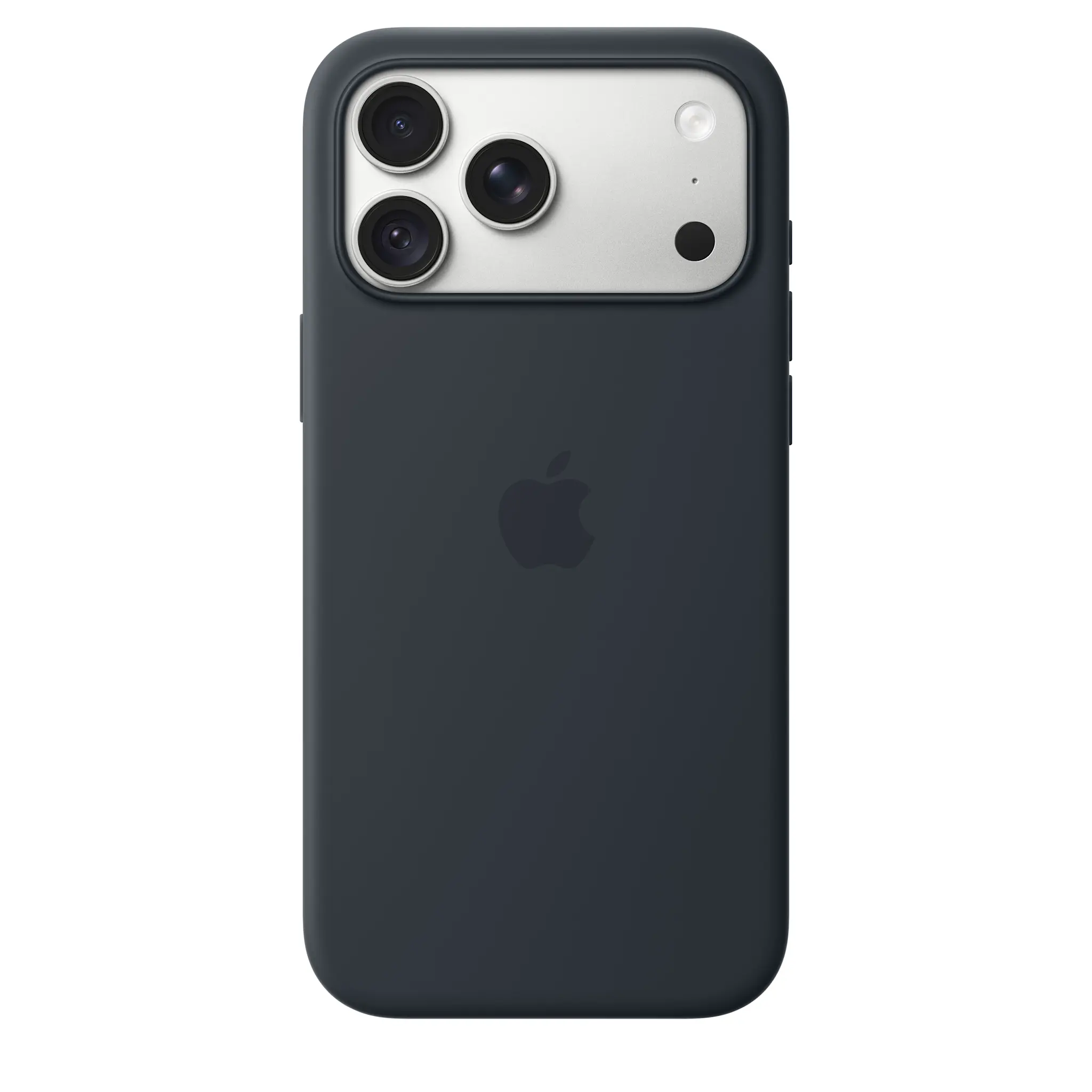 Apple iPhone 18 Pro Max Silicone Case with MagSafe –Navy Blue
