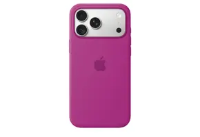 Apple iPhone 18 Pro Max Silicone Case with MagSafe – Magenta