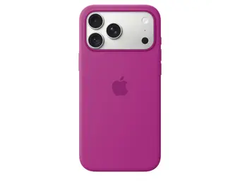 Apple iPhone 18 Pro Max Silicone Case with MagSafe – Magenta