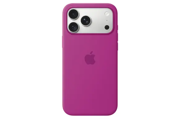 Apple iPhone 18 Pro Max Silicone Case with MagSafe – Magenta