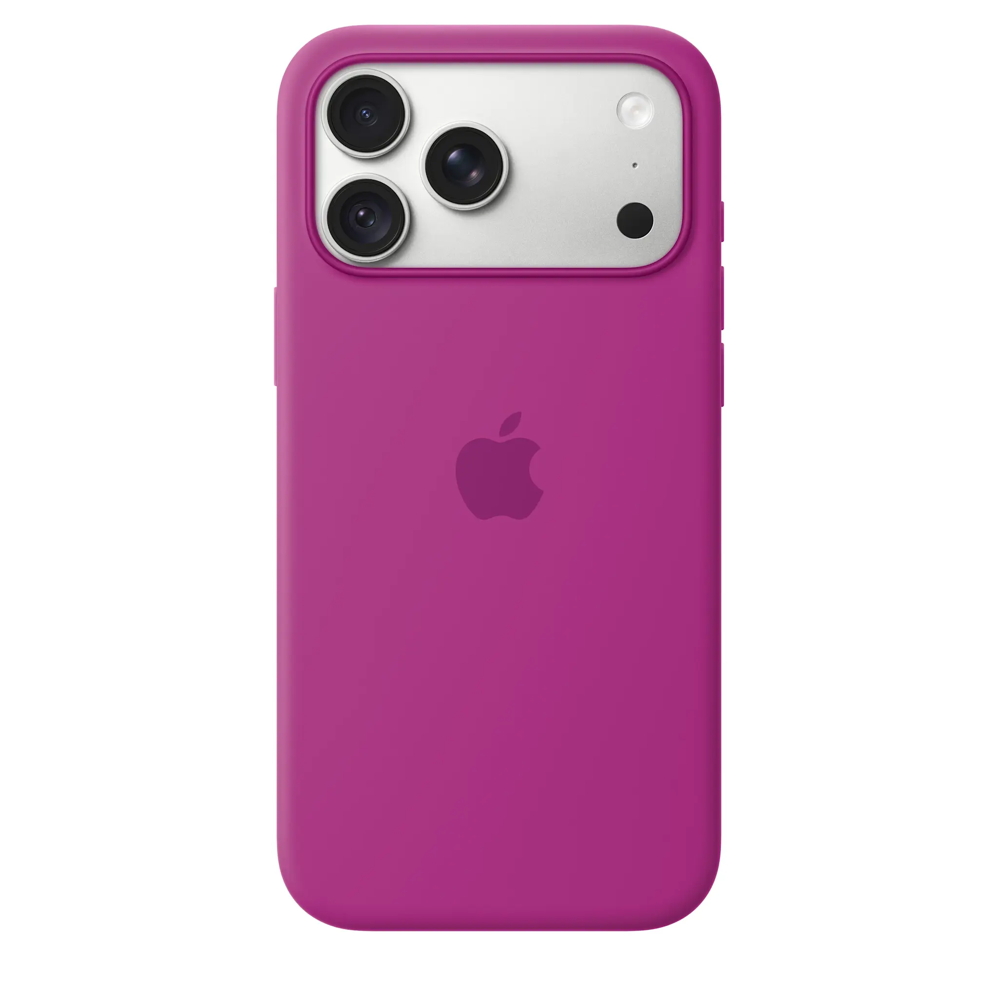 Apple iPhone 18 Pro Max Silicone Case with MagSafe – Magenta