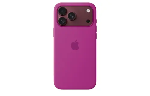 Apple iPhone 18 Pro Max Silicone Case with MagSafe – Magenta