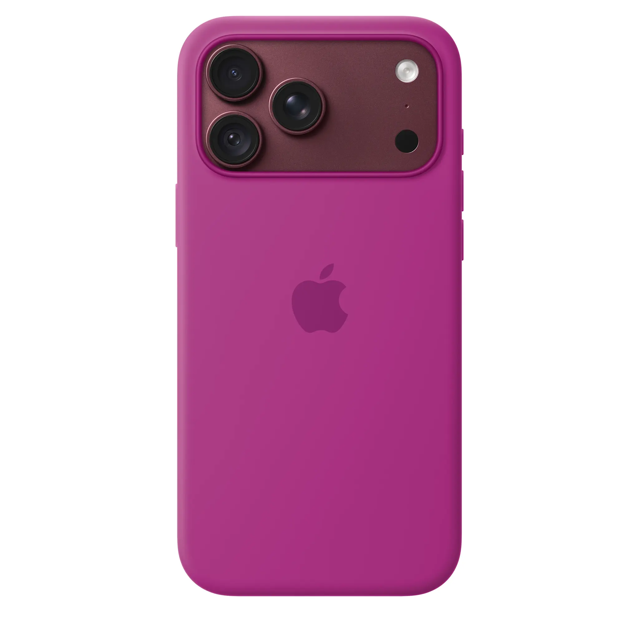 Apple iPhone 18 Pro Max Silicone Case with MagSafe – Magenta