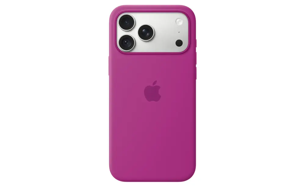 Apple iPhone 18 Pro Max Silicone Case with MagSafe – Magenta