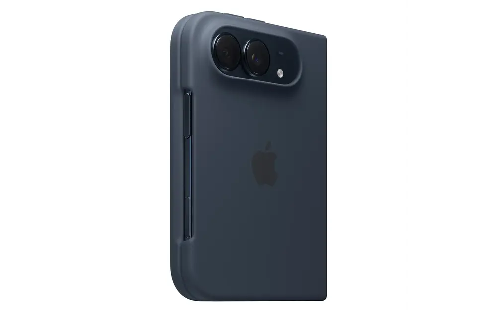 Apple iPhone Duo Silicone Case with MagSafe – Navy Blue