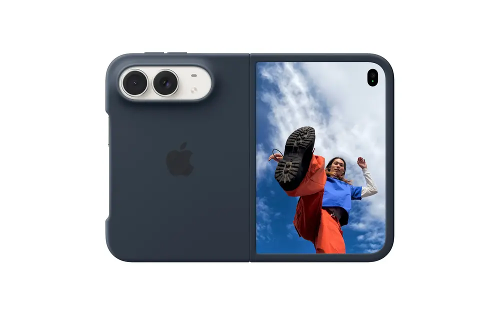 Apple iPhone Duo Silicone Case with MagSafe – Navy Blue