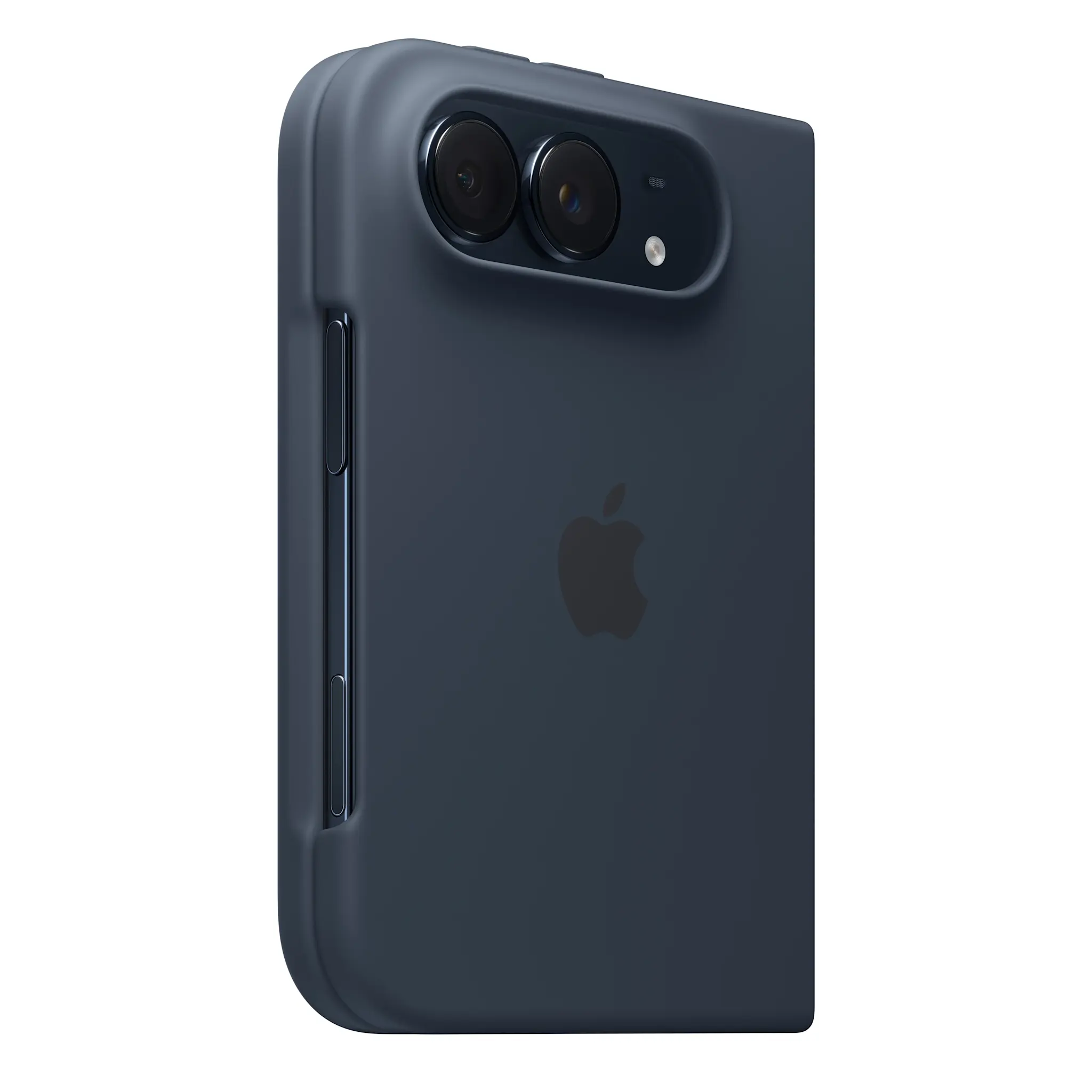 Apple iPhone Duo Silicone Case with MagSafe – Navy Blue