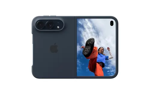 Apple iPhone Duo Silicone Case with MagSafe – Navy Blue
