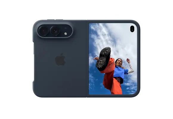 Apple iPhone Duo Silicone Case with MagSafe – Navy Blue